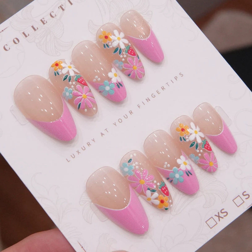 Floral Design Press-On Nagelset