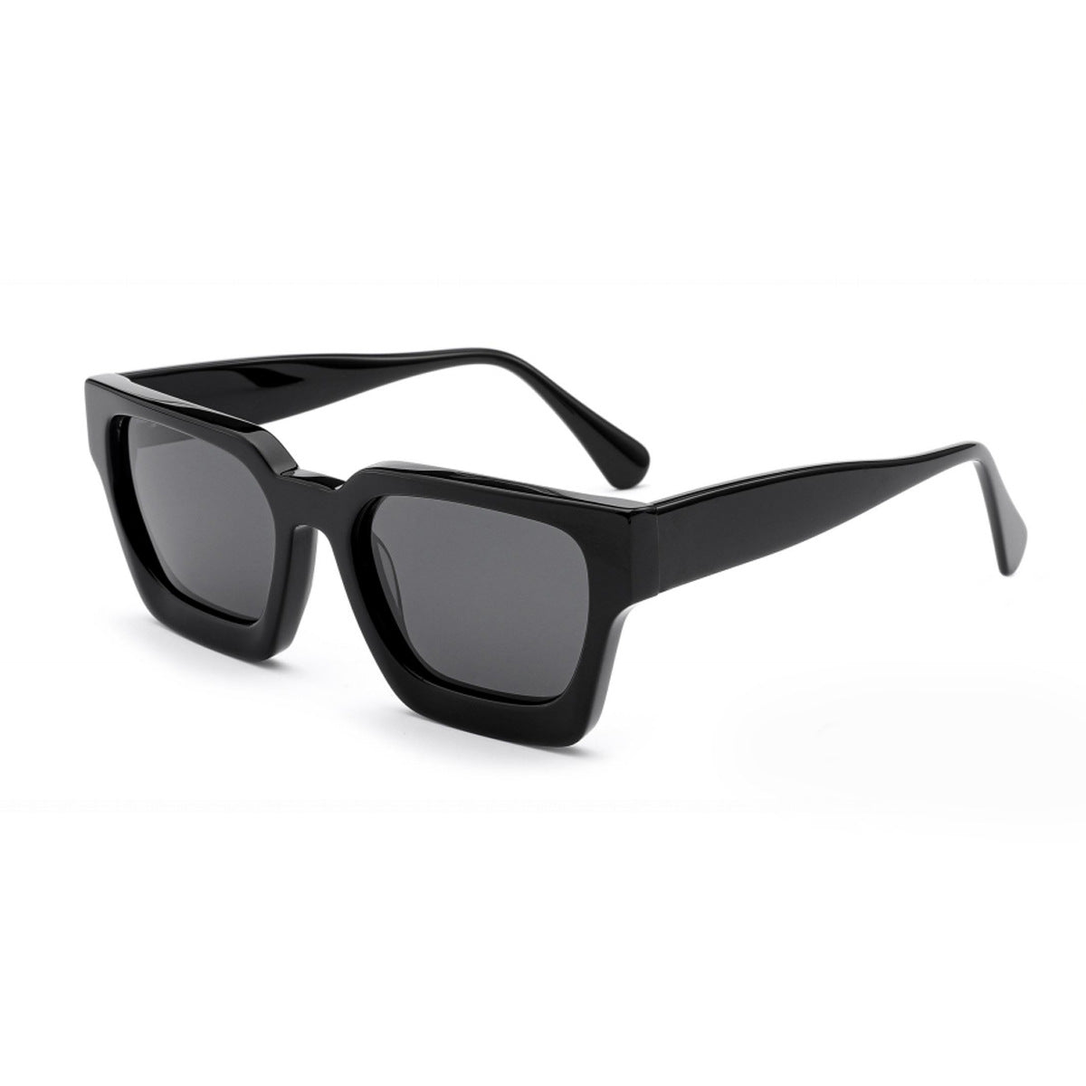 Damen quadratische Sonnenbrille mit innovativem Rahmen und polarisierten Gläsern Karnz