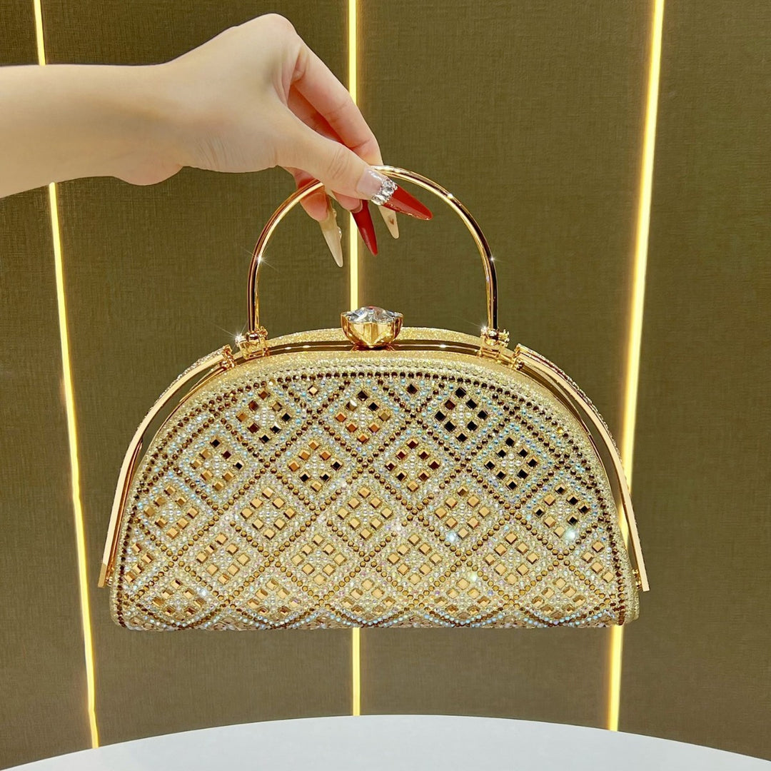 Vintage Inspirierte Bejeweled Abend-Handtasche