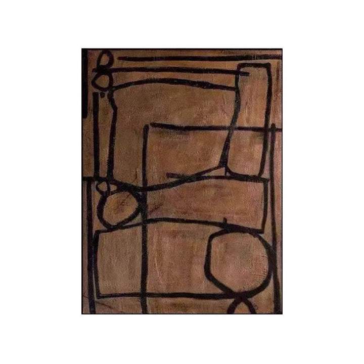 Abstrakte künstlerische Wandleinwanddruck