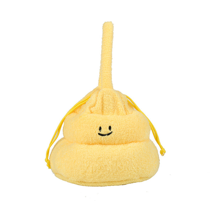 Plüsch Smiley Face Zugbeutel