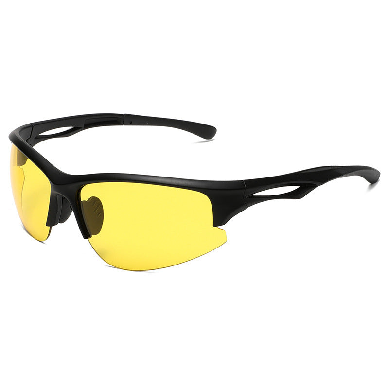 Damen Sportliche Sonnenbrille mit aerodynamischem Design und polarisierten Gläsern Karnz