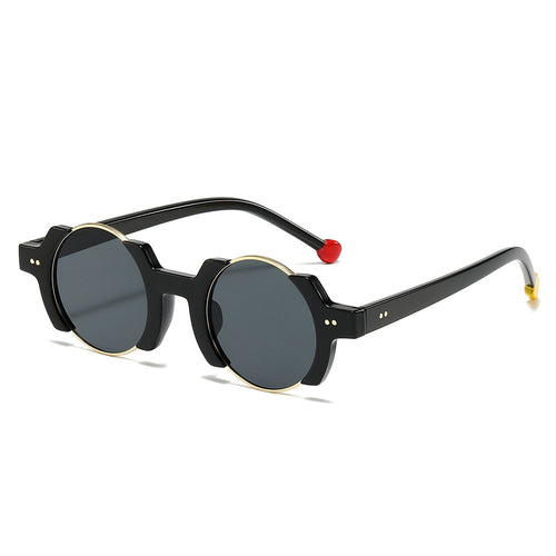 Einzigartige geometrische Rahmen-Sonnenbrille Karnz 1787812353