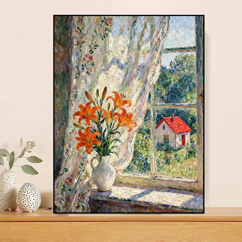 Vintage Floral Leinwand Druck Karnz