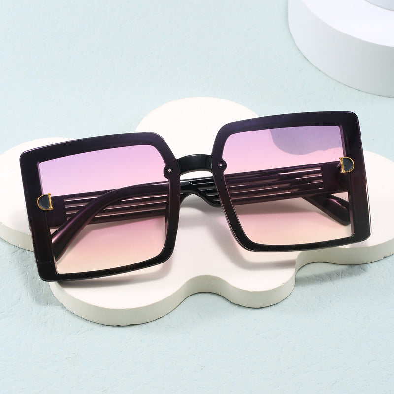 Damen quadratische Sonnenbrille mit ergonomischem Rahmen und UV-Schutz Karnz