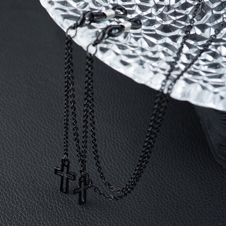 Dual Cross Pendant Brillenband Karnz