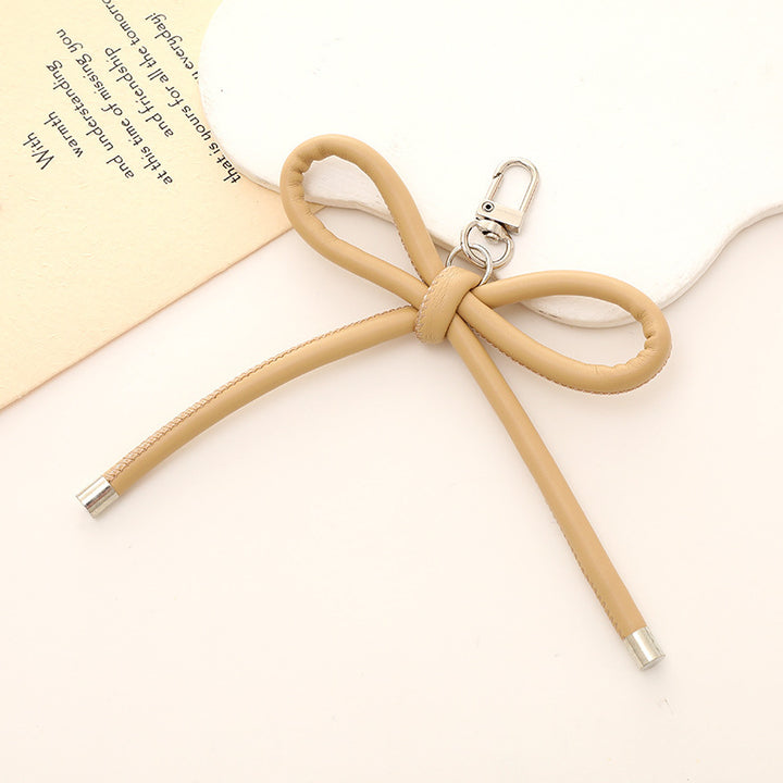 Stylischer Schleifen-Knoten Schlüsselanhänger Halter Karnz