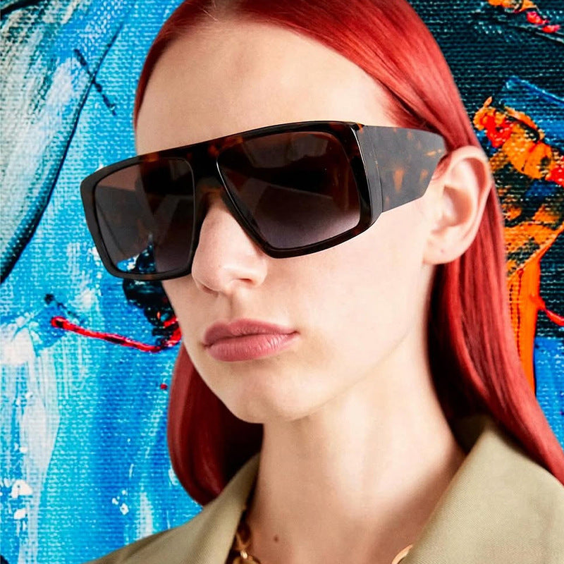 Damen modische rechteckige Brille Karnz