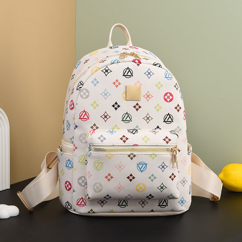 Stylische Gemusterte Schulrucksack