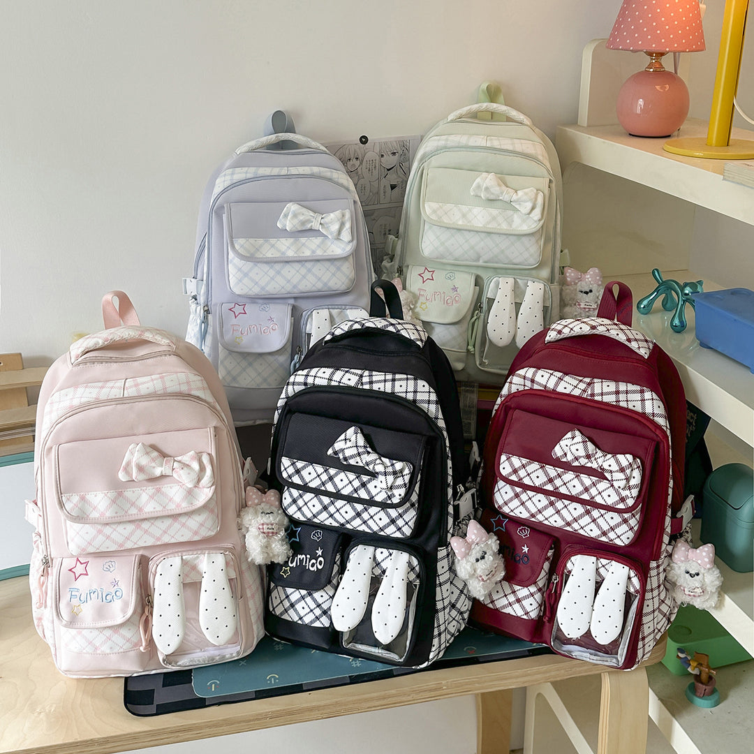 Verspielter Bunny Ear Rucksack Karnz