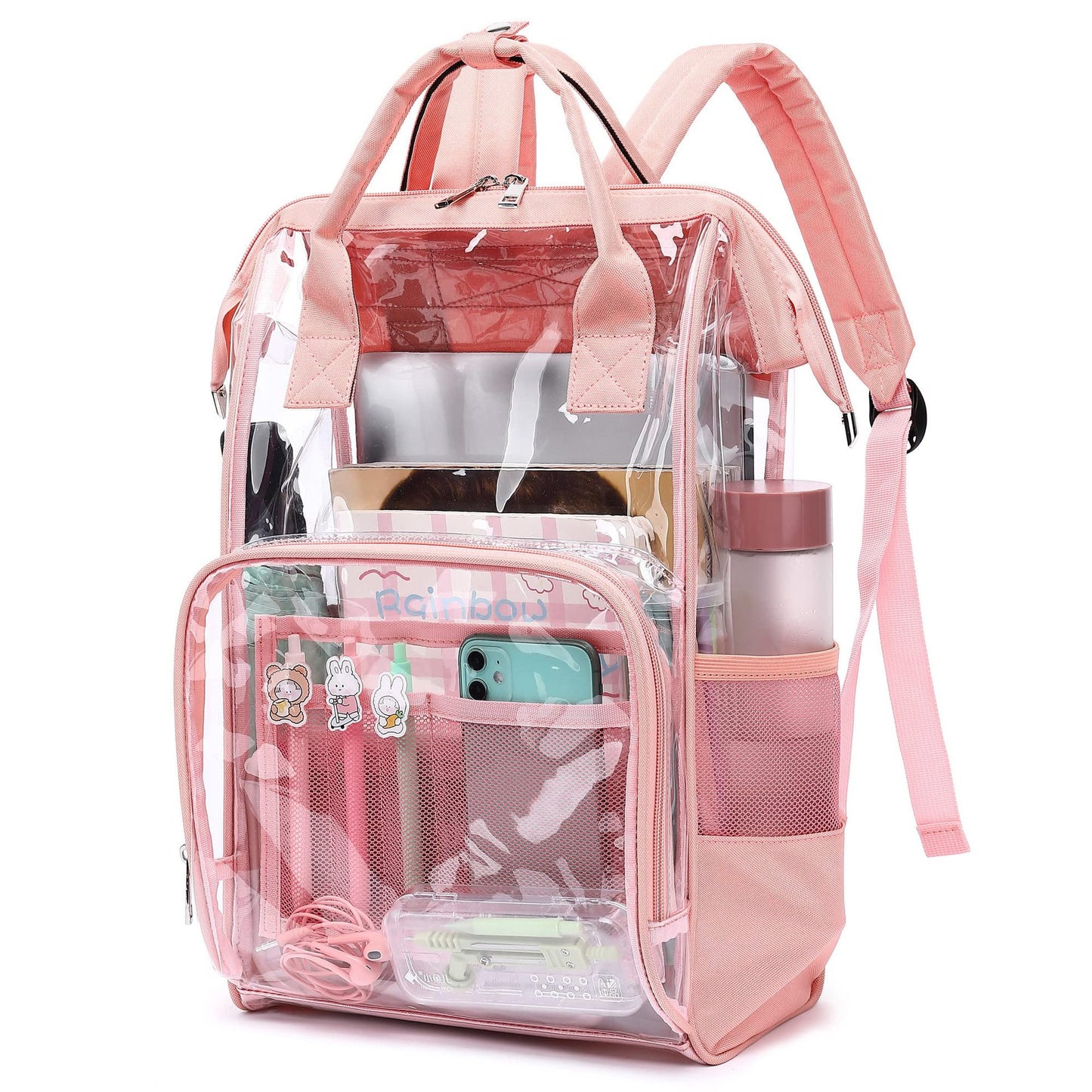 Unisex Transparenter Organizer-Rucksack Karnz