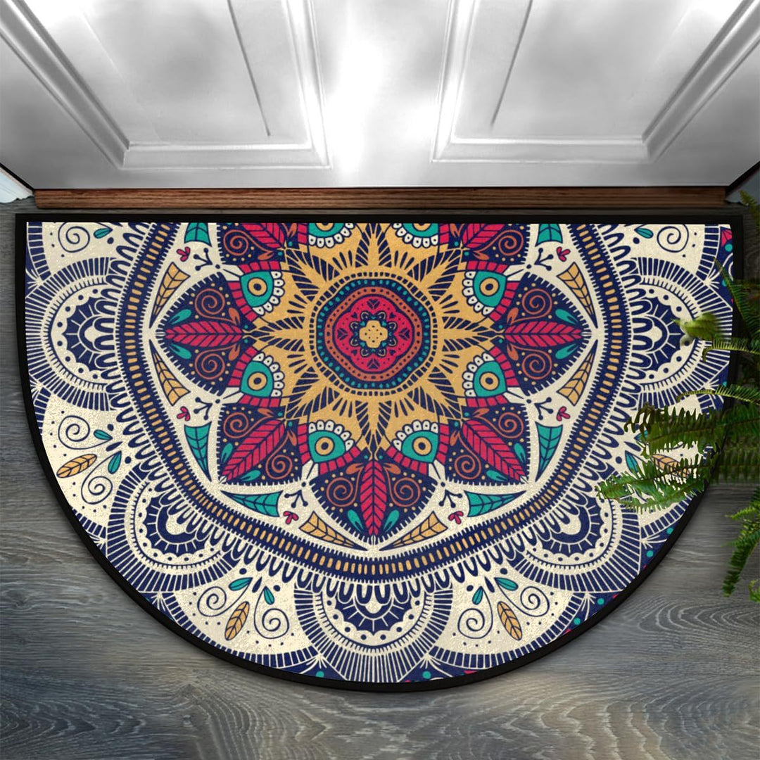 Dekorative Mandala-Muster Eingangsmatte