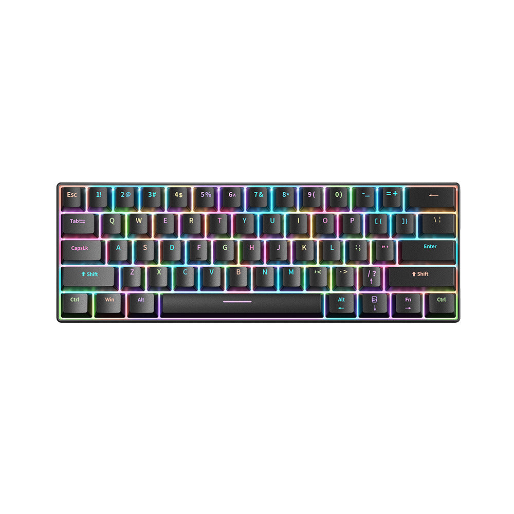 RGB Kompakte Mechanische Tastatur mit Ultra-Reaktionsschnellen Schaltern Karnz