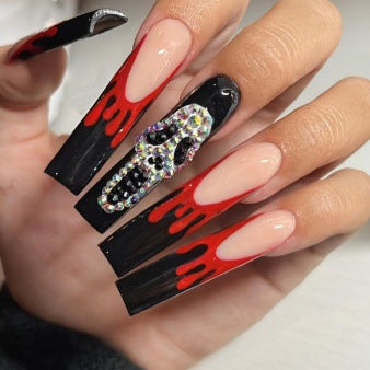 Künstlerische Halloween-Themen-Nail Art Karnz