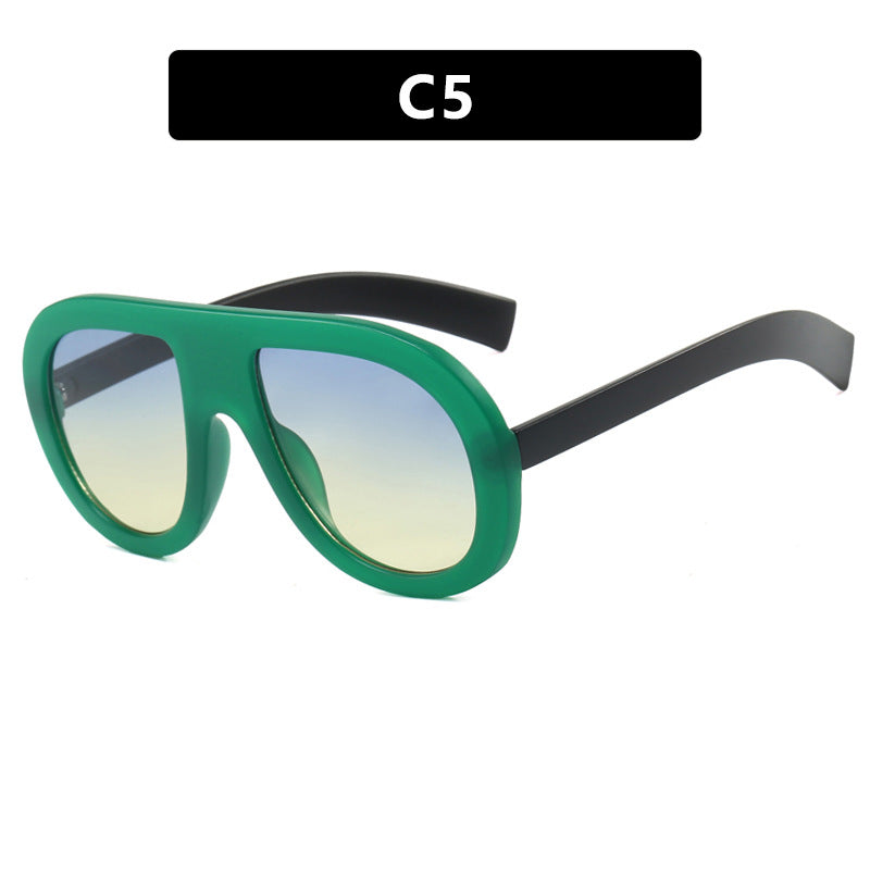 Damen oversized Sonnenbrille im futuristischen Design Karnz
