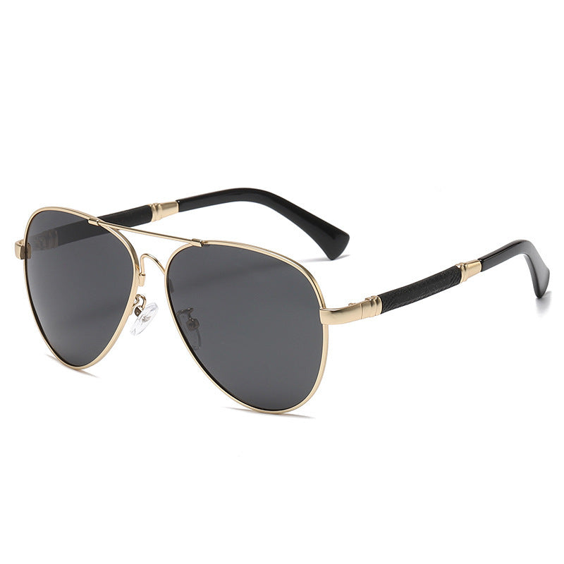 Damen Aviator-Sonnenbrille mit elegantem metallischen Rahmen und UV-Schutz Karnz