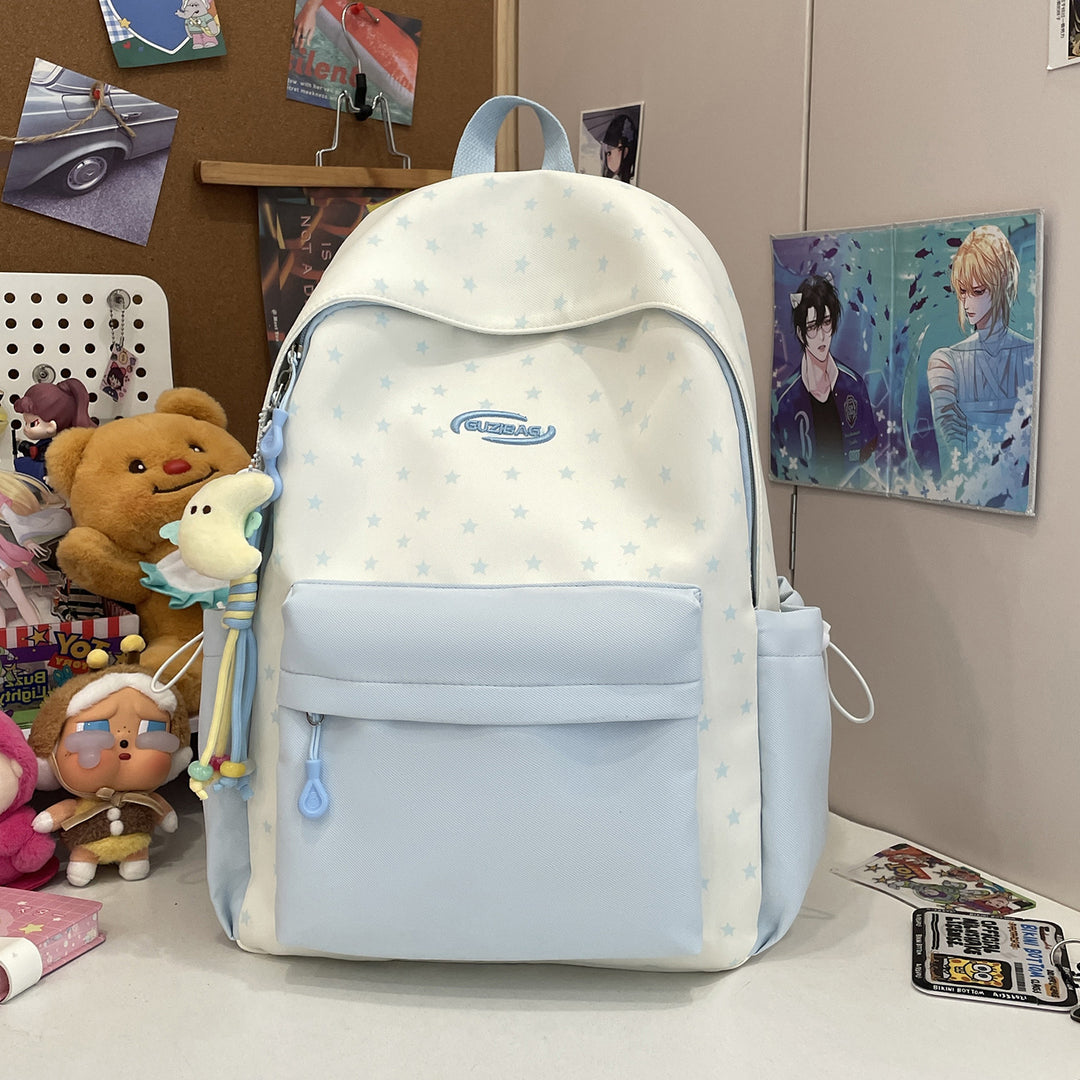 Stylische bedruckte Rucksack mit lustigen Charakterakzenten Karnz