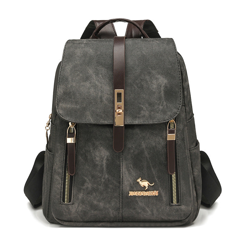 Vintage-Canvas-Reise-Rucksack Karnz
