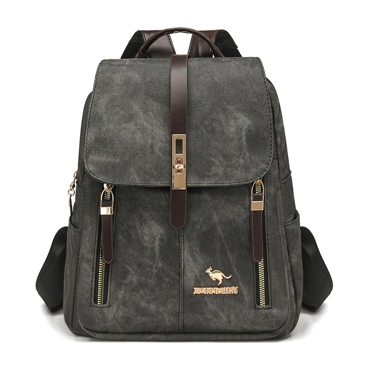 Vintage-Canvas-Reise-Rucksack Karnz