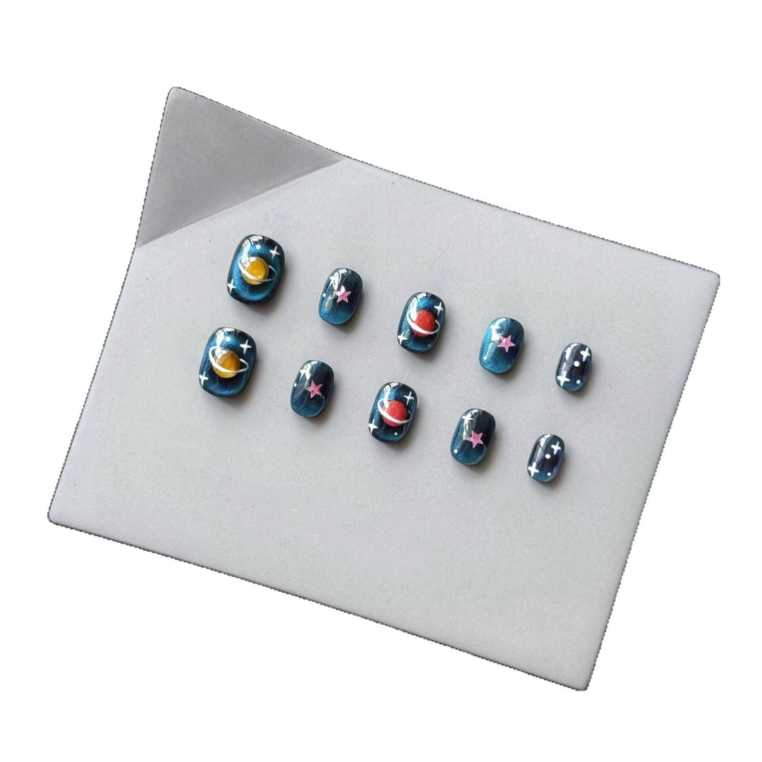 Himmelsthemen Press-On Nagelkunst Set
