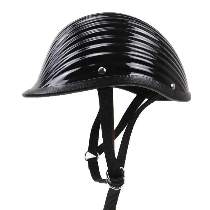 Retro Schutzmotorradhelm Karnz