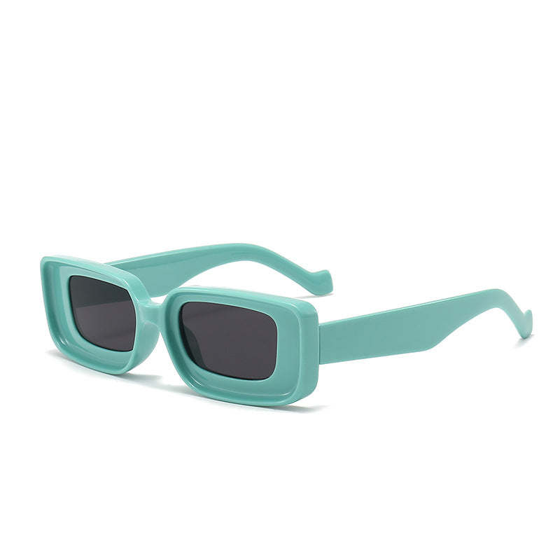 Damen modische Quadrat-Sonnenbrille mit innovativem Design Karnz