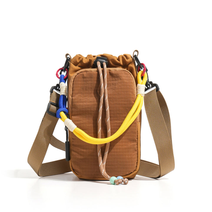 Vielseitige Kordelzug Crossbody-Tasche