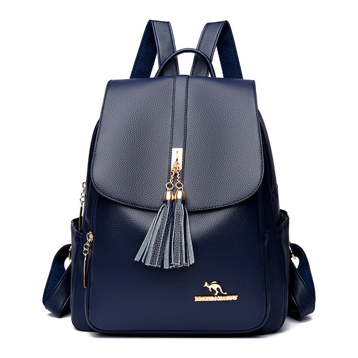 Stylische Kunstleder Rucksack