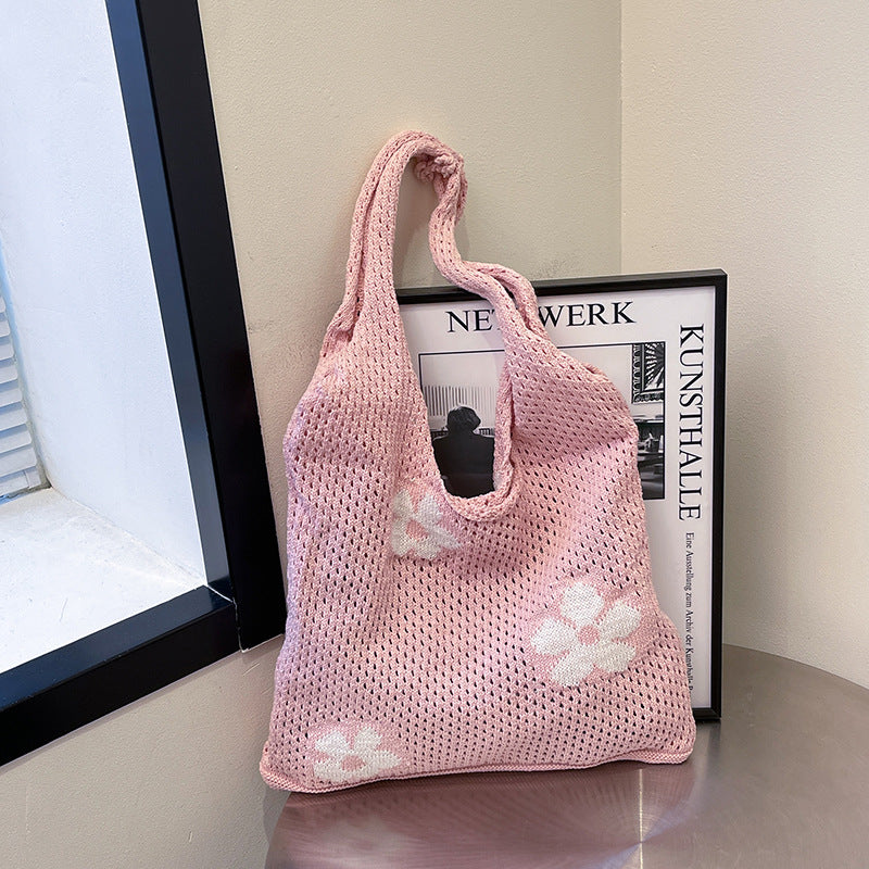 Bohemian Floral Häkel-Tote-Bag