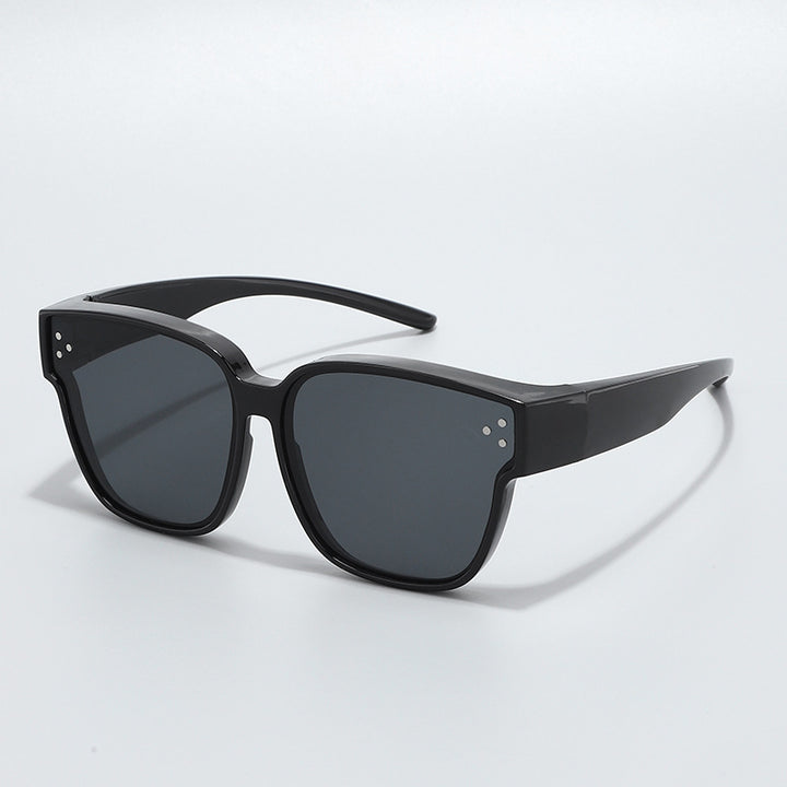 DamenModische Sonnenbrille im klaren Linien-Design mit hohem UV-Schutz Karnz