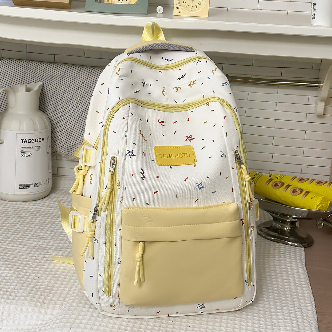 Trendy Dekorative Gemusterte Rucksack Karnz
