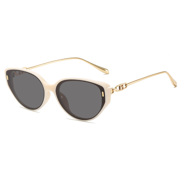 Glamouröse Retro Katzenaugen-Sonnenbrille Karnz