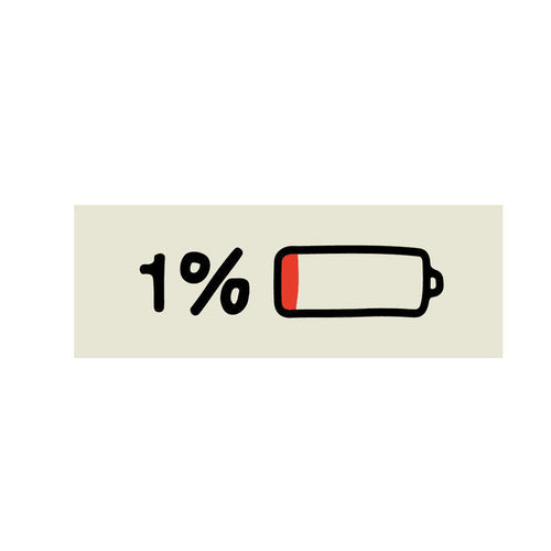 Batteriestatusanzeige Wandkunst