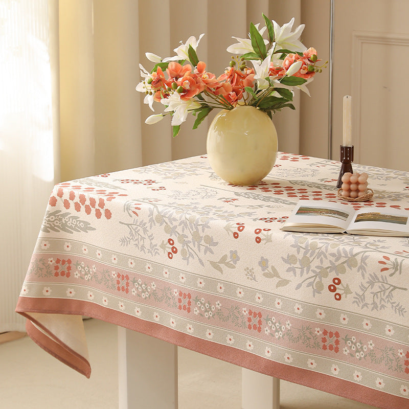 Rechteckige Tischdecke