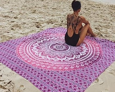 Unisex Mandala Wandbehang Karnz