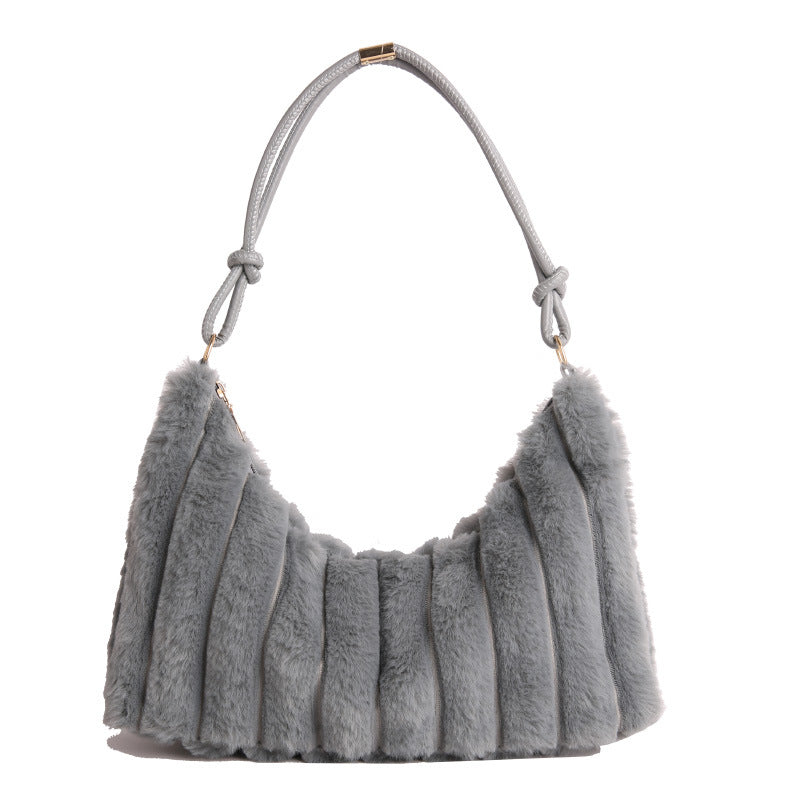 WoPlush Textur Abendtasche Karnz