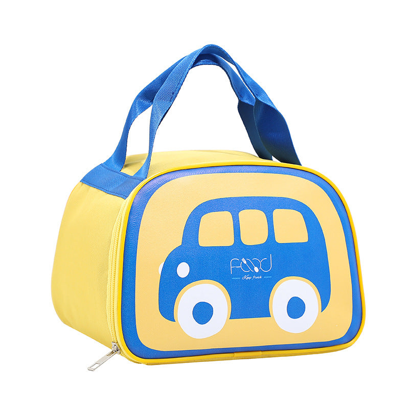 Isolierte Lunchbox mit lustigem Fahrzeugdesign Karnz