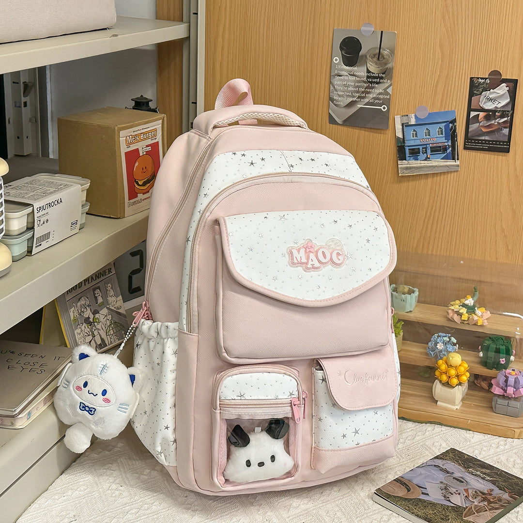 Dekorativer Plüsch Charakter Rucksack Karnz