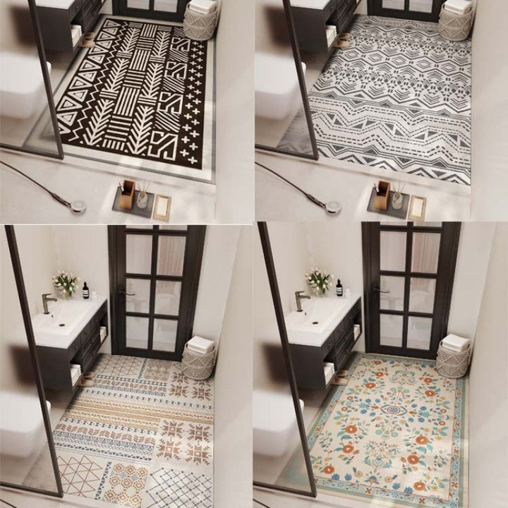Tribal-Muster-Badezimmermatte Karnz