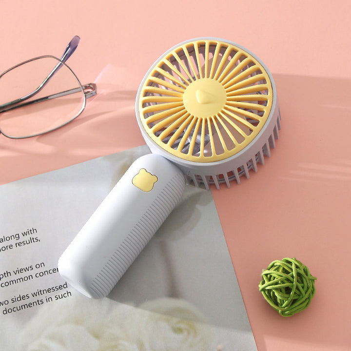 Damen Tragbarer Handventilator mit süßem Tiermotiv Karnz