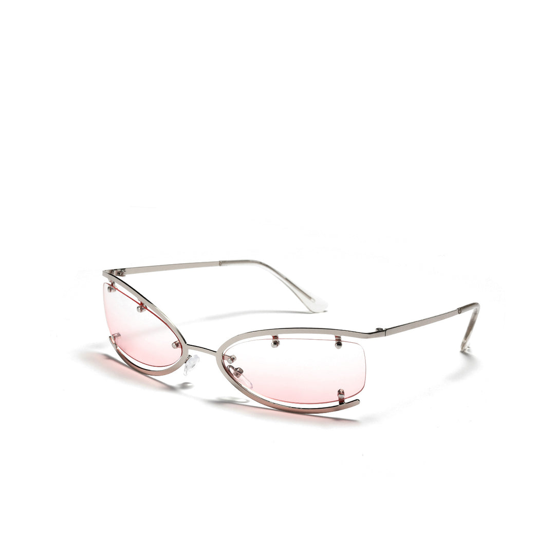 Damen modische Sonnenbrille mit einzigartiger Rahmenkonstruktion Karnz