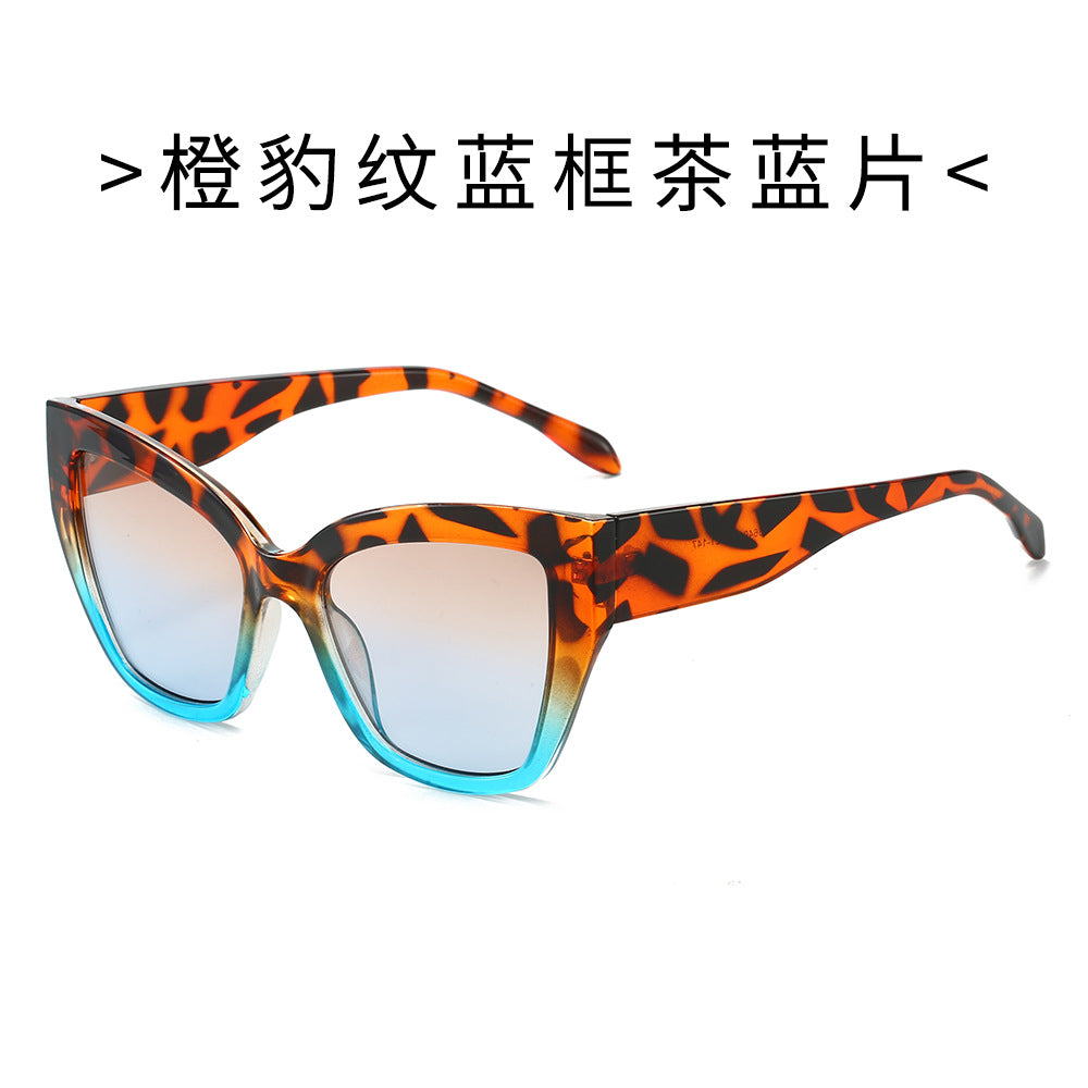 Damen Modische Sonnenbrille im trendigen Schildpattdesign Karnz