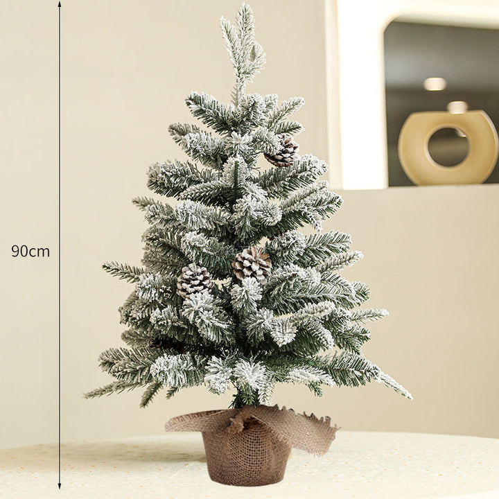 Dekorative Mini-Weihnachtsbaum mit LED-Lichtern
