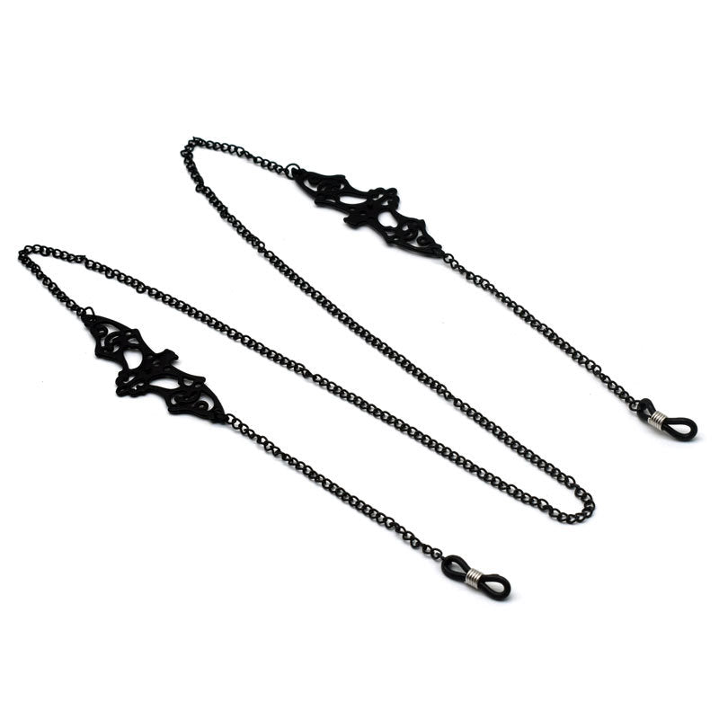 Künstlerische Metall-Brillen-Kette Karnz