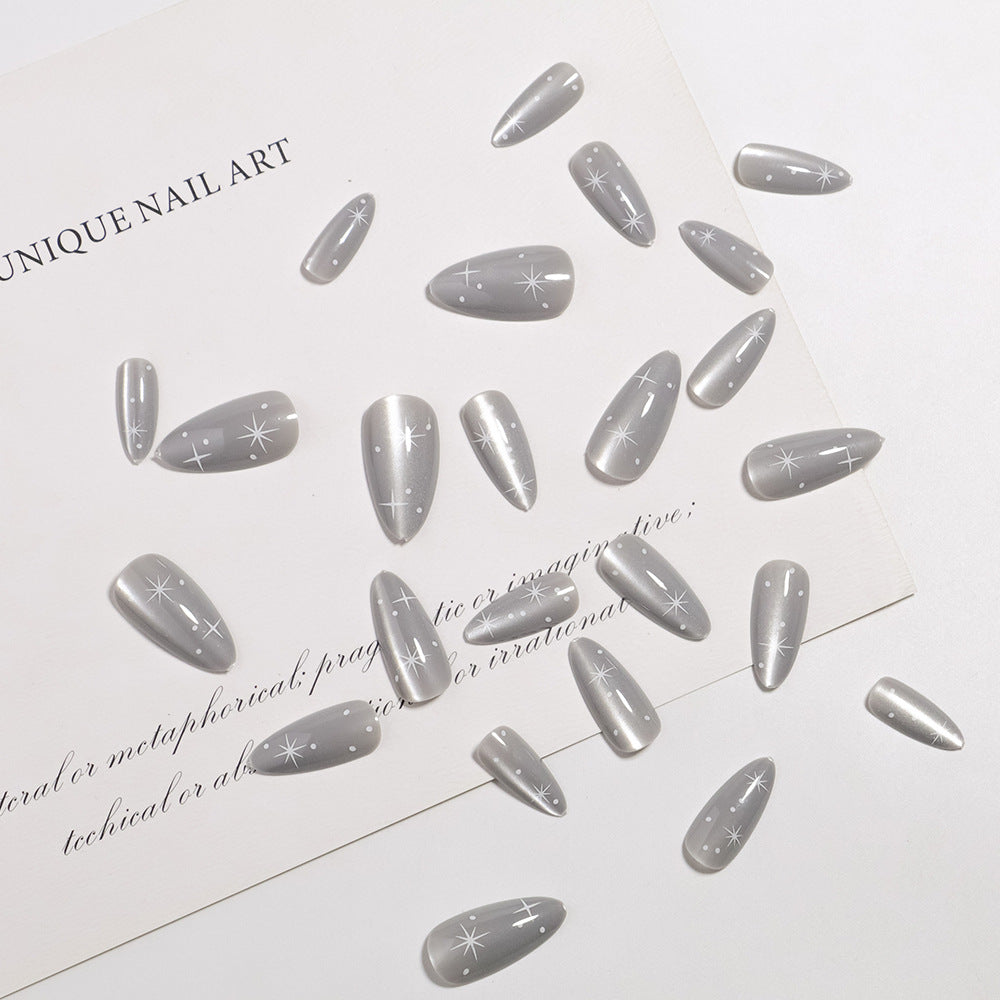 Premium Metallic Press-On Nagelspitzen Karnz