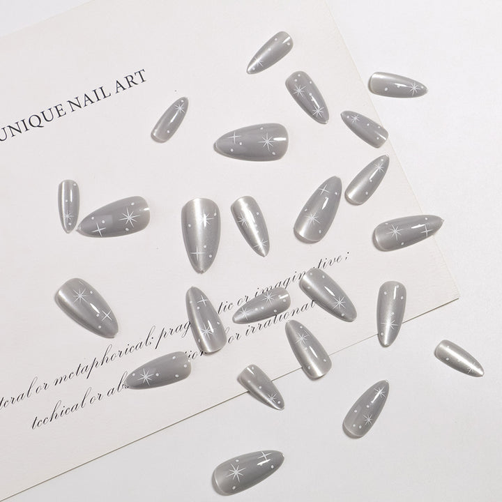 Premium Metallic Press-On Nagelspitzen Karnz