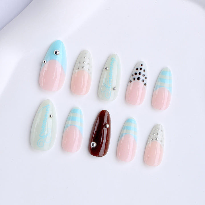 Künstlerisches Detailliertes Nagelkunst Tipps Set Karnz