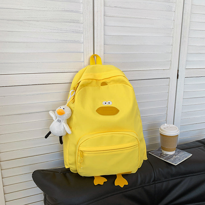 Süße Cartoon-Ente-Themen-Rucksack