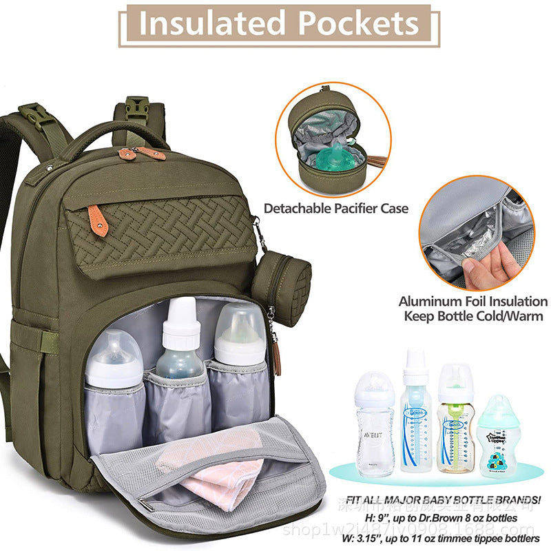 Stilvoller Multifunktions-Wickelrucksack Karnz