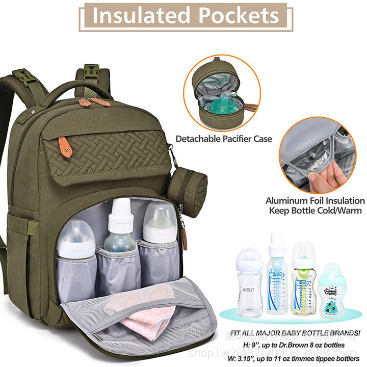 Stilvoller Multifunktions-Wickelrucksack Karnz